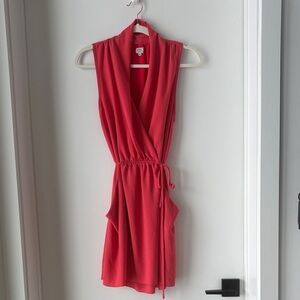 Wilfred Coral Mini Dress